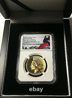 2019 W American Liberty $100 Hr Gold (2021) West Point Hoard Ngc Sp70 Ef Ucam