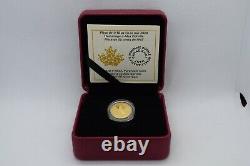 2020 1/10 oz Pure Gold Canadian Canadian Mint Proof Commemorative Gold Coin Wolf