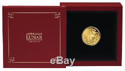 2020 Australian Lunar Year of the Mouse 1/10 oz Gold Proof $15 Coin NEW Series-3