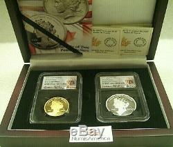 2020 Canada Peace Gold & Silver 2 Coin Set Ngc Pf 70 Fdi Susan Taylor Signed
