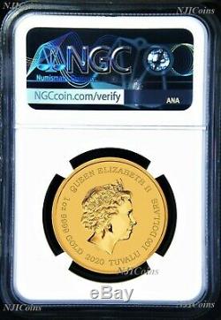 2020 James Bond 007 $100 1oz. 9999 GOLD BULLION COIN NGC MS70 FIRST Releases