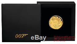 2020 James Bond 007 Proof $50 1/4oz. 9999 Gold COIN NGC PF 70 FR PF70