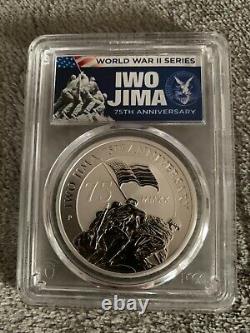 2020-P 5-Coin Set Iwo Jima 75th Anniversary 9.1oz Gold and Silver PR70 MS70 FDOI