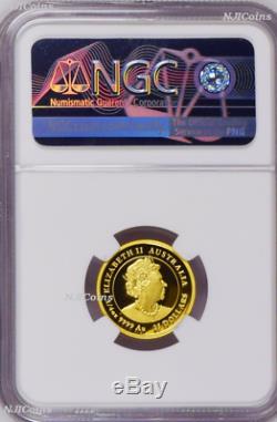 2020 P Australia PROOF GOLD $25 Lunar Year of the Mouse NGC PF70 1/4 oz Coin FR