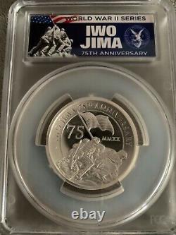 2020-P Iwo Jima 75th Anniversary 9.1oz Gold and Silver 5 Coin Set PR70 MS70 FDOI