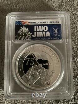 2020-P Iwo Jima 75th Anniversary 9.1oz Gold and Silver 5 Coin Set PR70 MS70 FDOI