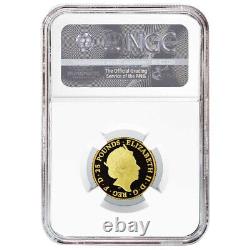 2020 Proof 25 Pound Gold Mayflower Commemorative NGC PF70UC FDI Mayflower Label