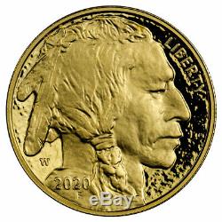 2020 W 1 oz Gold American Buffalo Proof $50 Coin GEM OGP