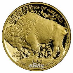 2020 W 1 oz Gold American Buffalo Proof $50 Coin GEM OGP