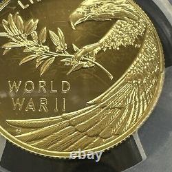 2020 W $25 gold PCGS Proof PR69 DCAM END OF WORLD WAR II 75TH Anniversary