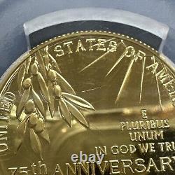 2020 W $25 gold PCGS Proof PR69 DCAM END OF WORLD WAR II 75TH Anniversary