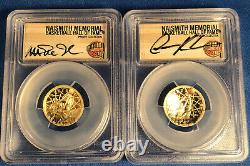 2020 W $5 Gold Basketball Hof Naismith Read! 6 Coin Set Pcgs Pr70dcam 6 Autograp