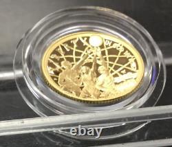 2020-w $5 Commem. Basketball Hall Of Fame Proof Gold Coin Us Mint Ogp With Coa