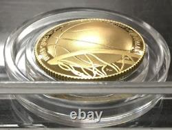 2020-w $5 Commem. Basketball Hall Of Fame Proof Gold Coin Us Mint Ogp With Coa