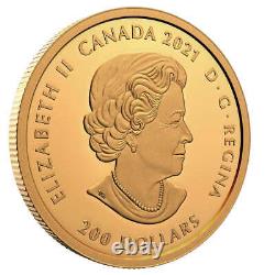 2021 $200 125th Anniversary of the Klondike Gold Rush Pure Gold Coin