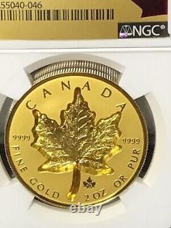 2021 2oz Canada $200 Gold Maple Leaf & 1oz Silver $20 Super Incuse NGC PF70 FDI