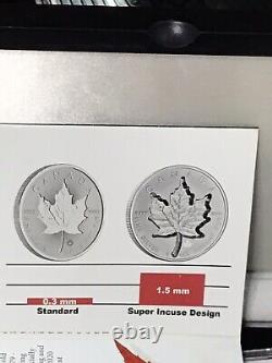 2021 2oz Canada $200 Gold Maple Leaf & 1oz Silver $20 Super Incuse NGC PF70 FDI