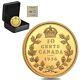 2021 Canada 1 Oz Proof Gold Rarest Coins 1936 Dot 10c Coin. 9999 Fine Withbox &