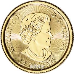 2021 Canada Gold Bison 1/4 oz $10 BU
