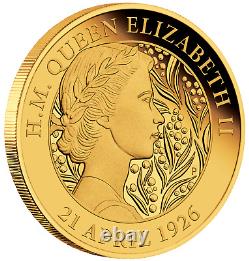 2021 Her Majesty Queen Elizabeth II 95th Birthday 1/4oz gold Proof $25 Coin