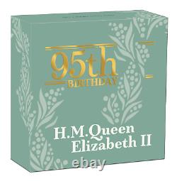 2021 Her Majesty Queen Elizabeth II 95th Birthday 1/4oz gold Proof $25 Coin