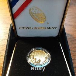 2021 Nat'l Law Enforcement Memorial $5 Gold Proof Coin Box & CoA