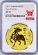 2021 P Australia Bullion Gold $200 Lunar Year Of The Ox Ngc Ms70 2 Oz Coin