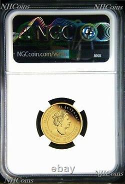 2021 P Australia PROOF GOLD $25 Lunar Year of the Ox NGC PF70 1/4 oz Coin FR