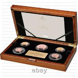 2021 Royal Mint Annual Gold Proof 5 Coin Commemorative Set with Special 50p