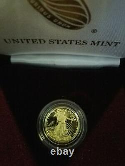 2021 W Gold American Eagle 1/10 oz Proof Type 1 (21EE)