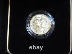 2021-W UNC $5 Gold National Law Enforcement Museum Mint Box & COA