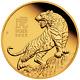 2022 Australian Lunar Year Of The Tiger 1/10 Oz Gold Proof $15 Coin New Series-3