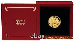 2022 P Australia PROOF GOLD $25 Lunar Year of the Tiger NGC PF70 1/4 oz Coin FR
