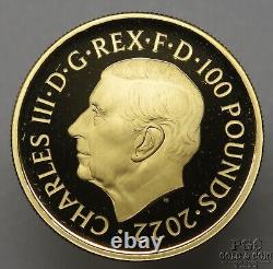 2022 United Kingdom 1 oz Queen Elizabeth II Gold Proof Commemorative 26901