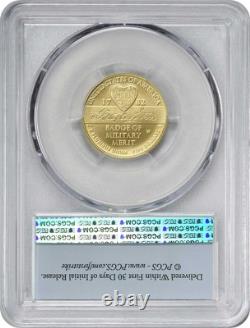 2022-W National Purple Heart Hall of Honor Commemorative $5 Gold MS70 FS PCGS