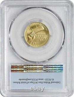 2022-W Negro Leagues Baseball Commemorative $5 Gold MS70 First Strike PCGS