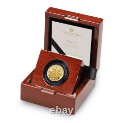 2023 1/4 oz Proof British Gold Commemorative Britannia Coin (Box, CoA)