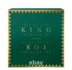 2023 $200 His Majesty King Charles III's Royal Cypher 30mm. 9999AU 1 oz. RCM