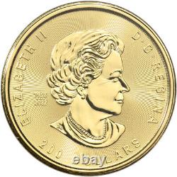 2023 Canada Gold Klondike Gold Rush $200 1 oz BU in Sealed Assay. 99999 Fine