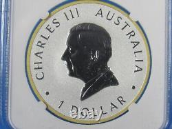 2024P Australia, 4-Coin Kangaroo, Koala, Kookaburra Type Set NGC Pf 70 Ucam ER