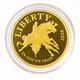 2024 Cook Islands $5.9999 Pure Gold Coin Liberty Taming The West Cowboy