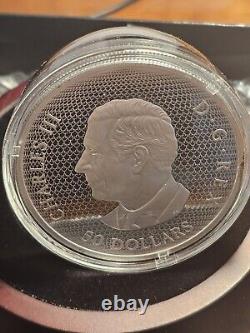 2024 Dragonfly and the Bloom Canadian Coin. Colors of Gold, Silver and Sparkles