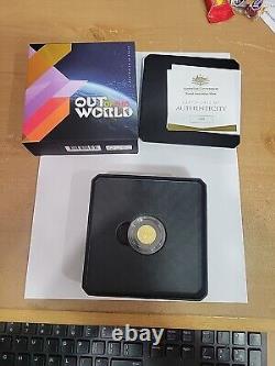 2024 Out of this world $10 Gold Proof'C' Mintmark Coin From R. A. M