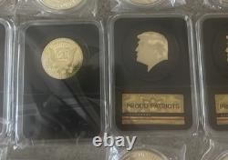 2024 Trump Save America Coin Black and Gold Proud Patriot Collectors, Coin