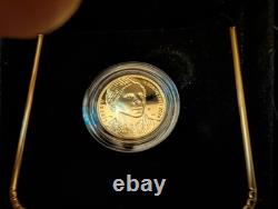 2024-W $5 Gold Harriet Tubman Proof Coin. OGP Box & COA. Mint Sealed