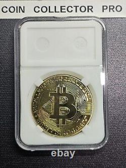 2025 Bitcoin, Gold Plated, Commemorative Coin