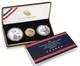 2025 U. S. Marine Corps 250th Anniversary 3 Three Coin Proof Gold Set, Presale