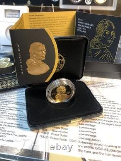 2025 W Sacagawea 24K Gold Proof 7500 Mintage