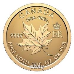 2026 Canada Pure Gold Commemorate the 100th Birthday of Queen Elizabeth II