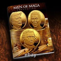 2026 Men of MAGA Patriot Gold Double Eagle Commemorative Set (8 Coins)